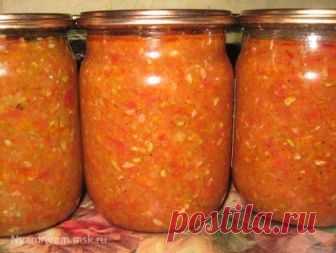 Кабачковое лечо с чесноком