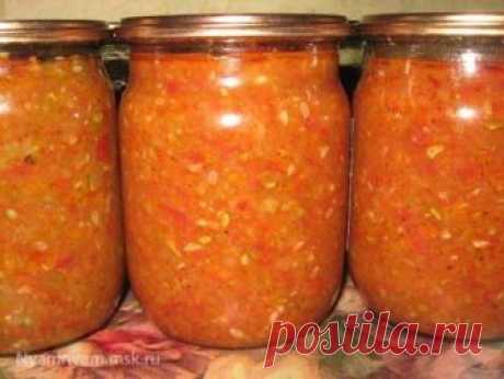 Кабачковое лечо с чесноком