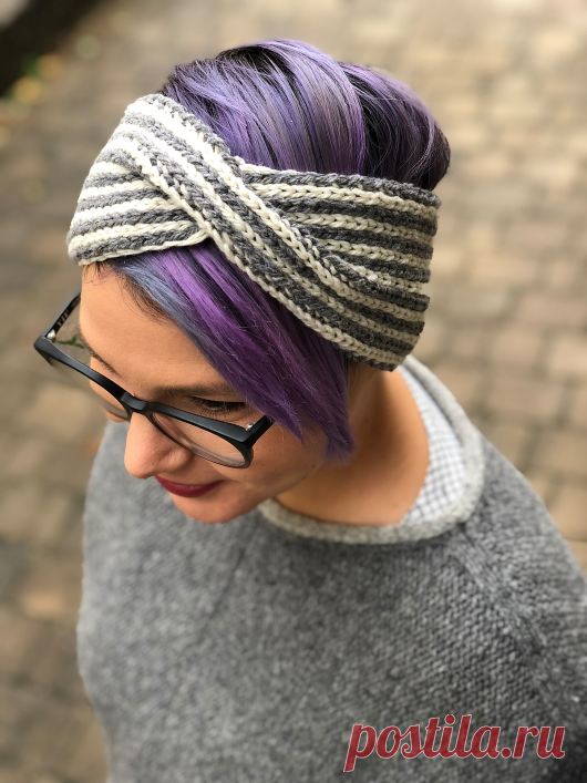 Повязка TurbanTwist в технике 