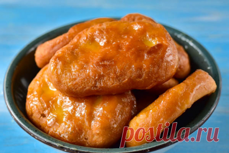 Пышки с медом