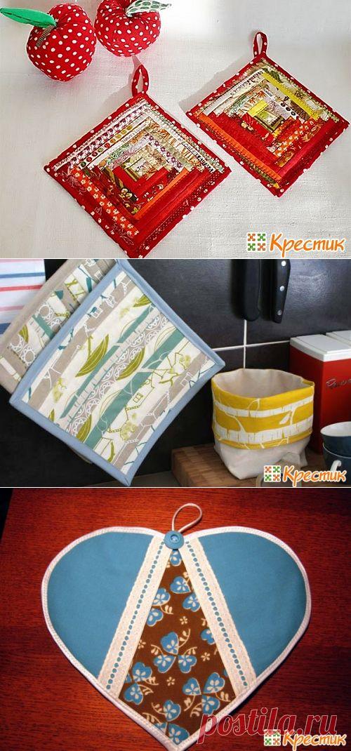 Прихватки пэчворк: лоскутное шитье для любимой кухни