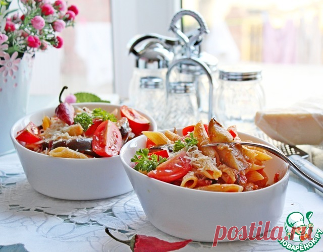 Пенне с овощами