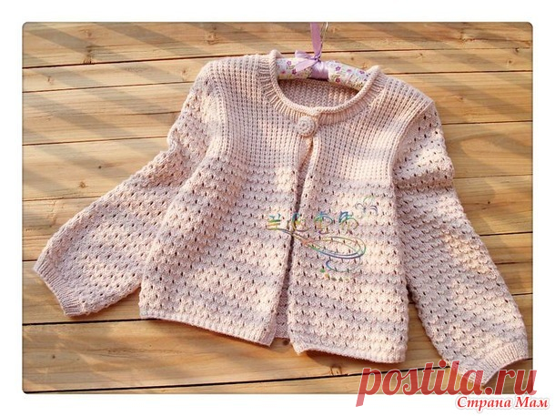 . Несколько кофточек спицами для девочки - Вязание - Страна Мам