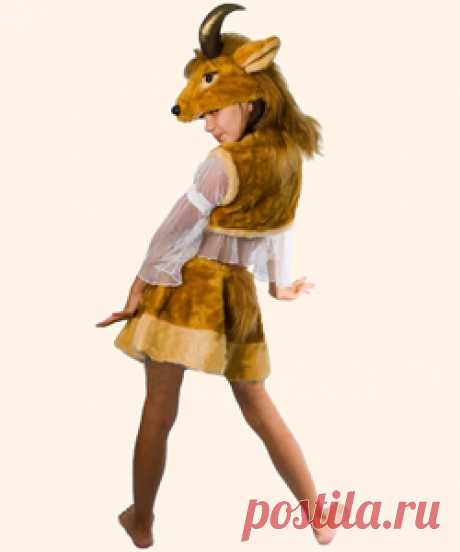 На востоке красавиц часто сравнивают с газелями. Эта антилопа, действительно, очень красива и грациозна. Любой девочке на карнавале костюм антилопы будет к лицу куда больше, чем костюм козы или овцы. А представить и защитить его поможет веселый стишок-визитка.