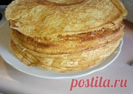 Блинчики заварные Автор рецепта Надежда Черепащук - Cookpad