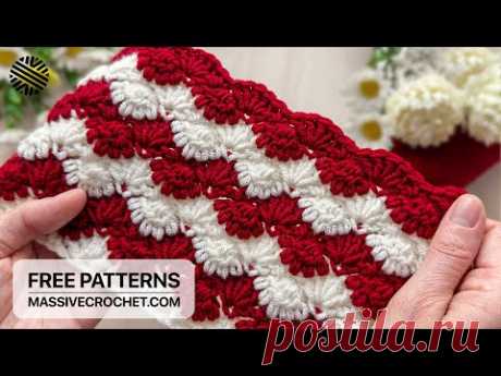 Crochet a MASTERPIECE Stitch! ⚡️❤️ Very Easy Baby Blanket Pattern for Beginners
