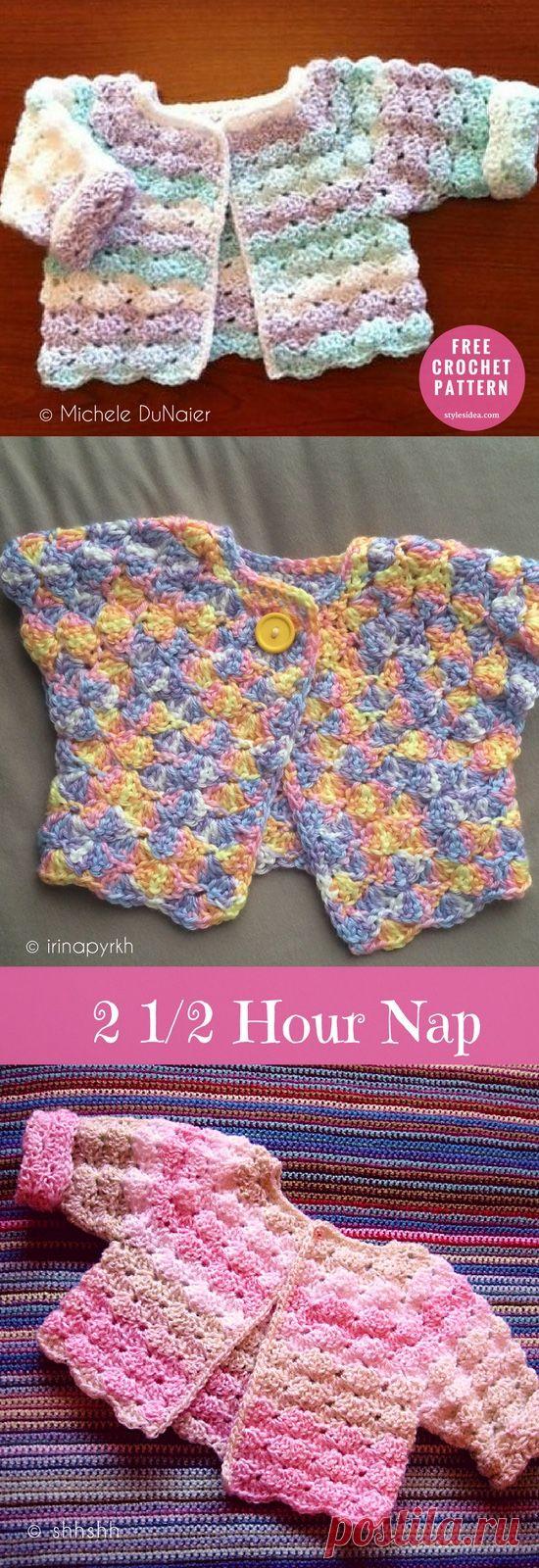 Cardigan for baby, one of most need cloth for children, with many ideas for crochet and knits. Crochet → Sweater → Cardigan | size: 20