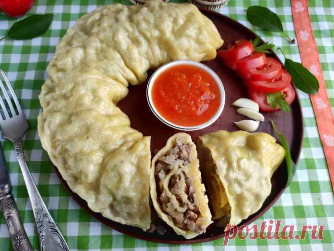 Ханум с мясом по-узбекски: рецепт с фото пошагово