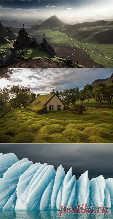 Страна ледников, суровых гор и таинственных фьордов - Исландия..