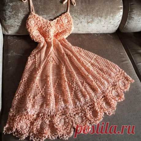 Сарафан крючком