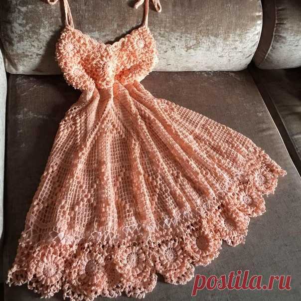 Сарафан крючком