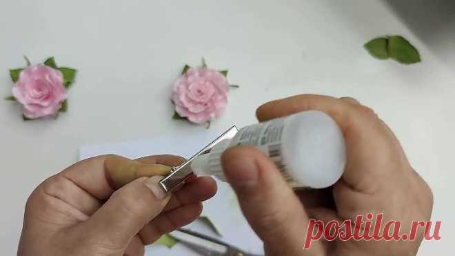 Розочки из фоамирана