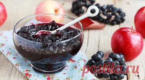 Варенье из черноплодной рябины с яблоками – 6 вкусных рецептов