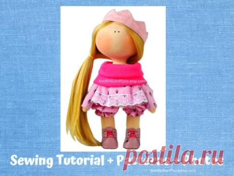 Interior Doll Tutorial, Tilda Doll DIY Pattern, Handmade Doll Sewing Pattern PDF, How to Sew Cloth Doll by Natalia Pe Handmade Doll Sewing Pattern PDF by master Natalia Pe  Pattern uncludes full Doll and Cloth sewing tutorial. ~ ~ ~ ~ ~ ~ ~ ~ ~ ~ ~ ~ ~ ~ ~ ~ ~ ~ ~ ~ ~ ~ ~ ~ Pattern does not include shoes. ~ ~ ~ ~ ~ ~ ~ ~ ~ ~ ~ ~ ~ ~ ~ ~ ~ ~ ~ ~ ~ ~ ~ ~  Pattern is for 20 cm (7.8 inch) interior doll by master