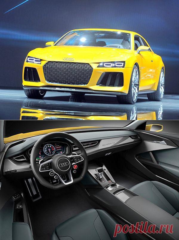 Концепт-кар Audi Sport Quattro выйдет с двумя двигателями
