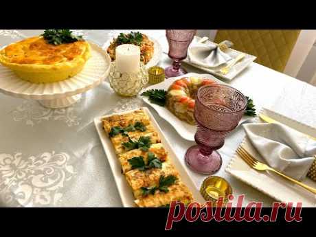 ПРАЗДНИЧНЫЙ СТОЛ за 500 рублей из КУРИЦЫ! Салаты! Закуска! Горячее!  Феноменально вкусно!
