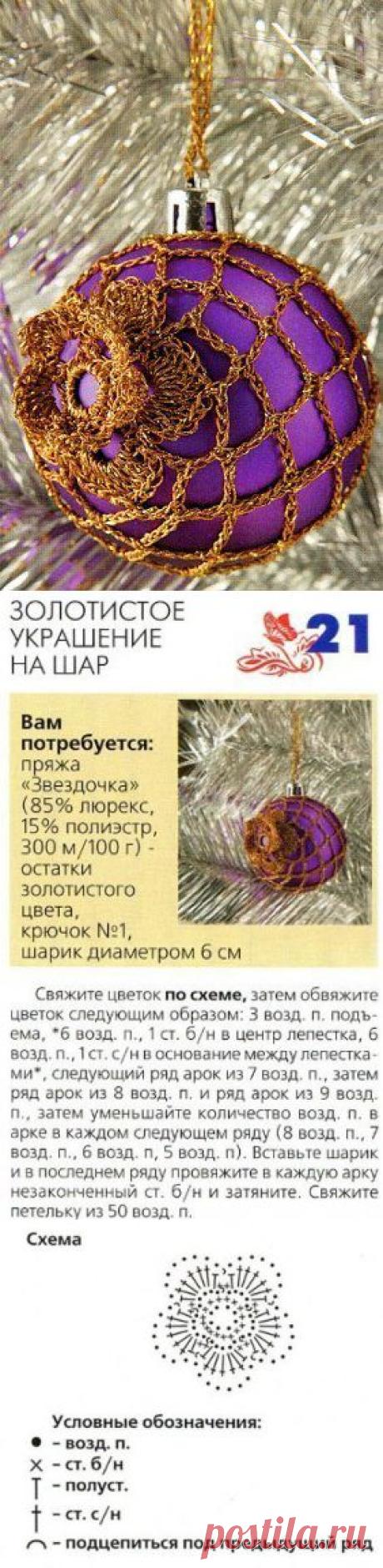 Вязаная крючком елочная игрушка. Вязаная елочная игрушка с описанием | Все о рукоделии: схемы, мастер классы, идеи на сайте labhousehold.com