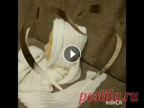 Шарф капюшон (башлык)спицами.Длина шарфа 140+140, состав пряжи:полушерсть. Шарф капюшон (башлык)спицами.Длина шарфа 140+140, состав пряжи:полушерсть....