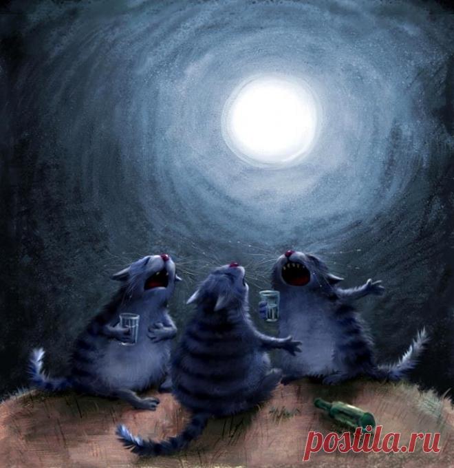 Фото Веселая компания, работа Ирины Зенюк