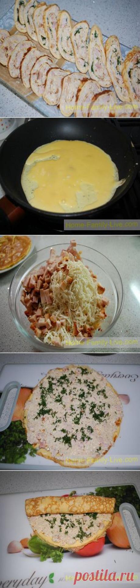 Сырные рулетики - Кулинарные рецепты