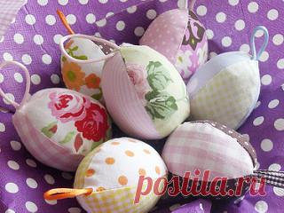 fabric easter eggs | Flickr - Photo Sharing!