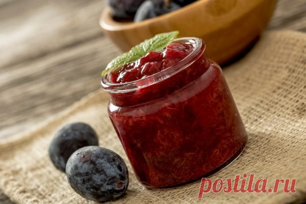 Варенье из сливы без косточек в духовке — Домашняя кулинария