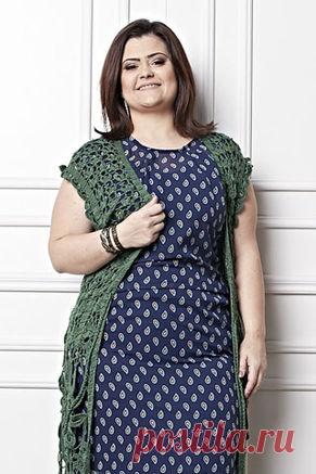 Receitas Círculo - Plus Size - Quimono Verde