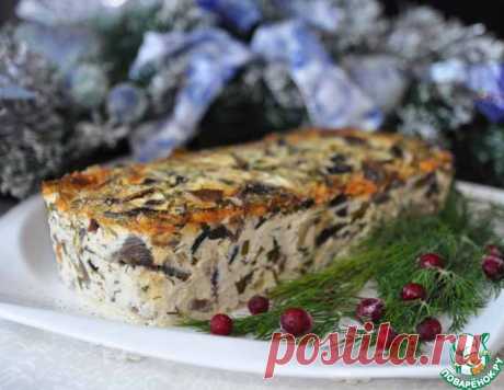 Грибной террин – кулинарный рецепт