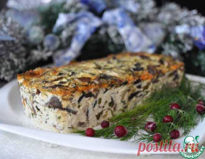 Грибной террин – кулинарный рецепт