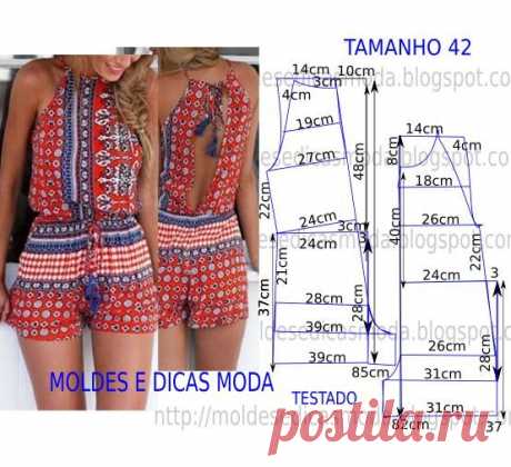 MOLDE DE MACACÃO- Moldes Moda por Medida