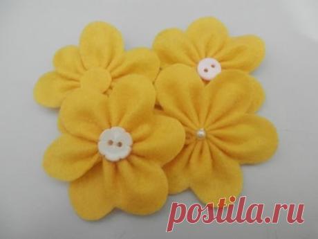 Flor de feltro 5