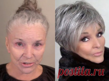 Омолаживающие стрижки для женщин за 50.