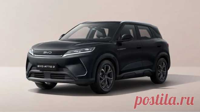 BYD Atto 2 2025 (в Китае Yuan Up): компактный внедорожник для Европы