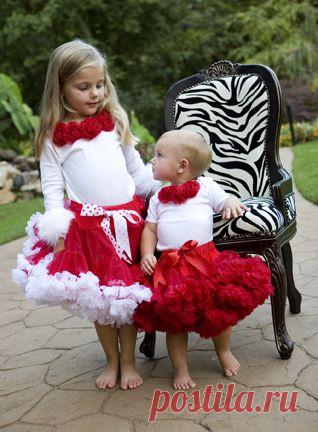 Шьем юбку- "американку" для девочки