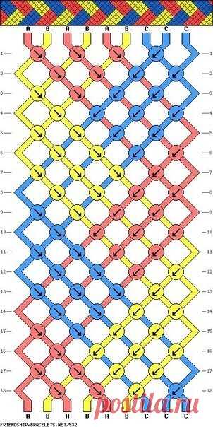 Схемы для фенечек.