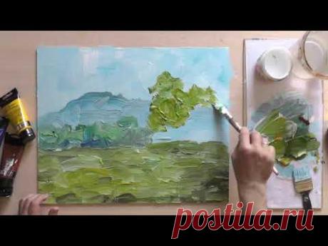 Тест. Замедлитель высыхания акрила.