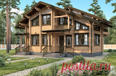 Дома из бруса : Дом из бруса БC-14
