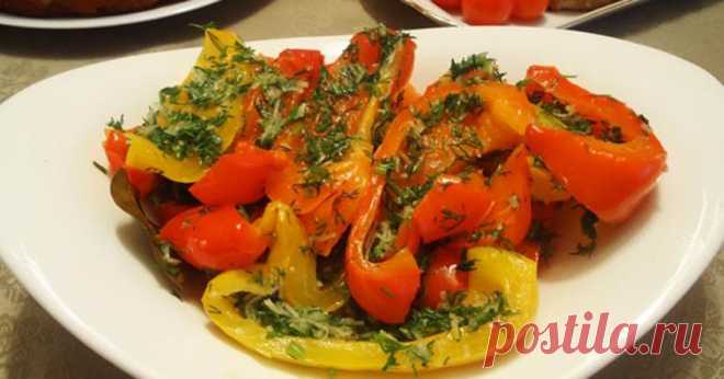 Маринованный болгарский перец - сказочно вкусно!