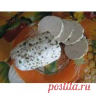 Домашняя вареная колбаса Кулинарный рецепт