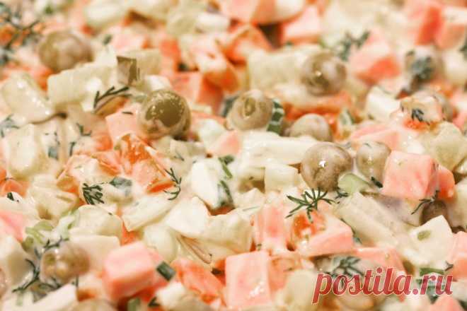 5 вариаций салата "Оливье"