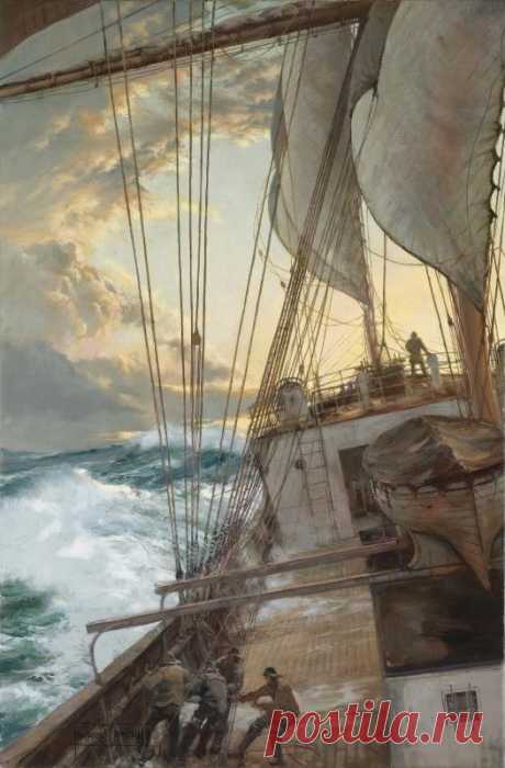 Художник Монтегю Доусон (Montague Dawson; 1895-1973)