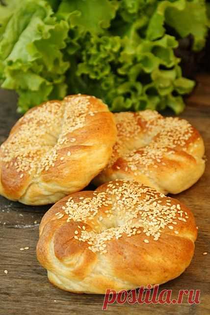 Пивные бейглс с пармезаном.