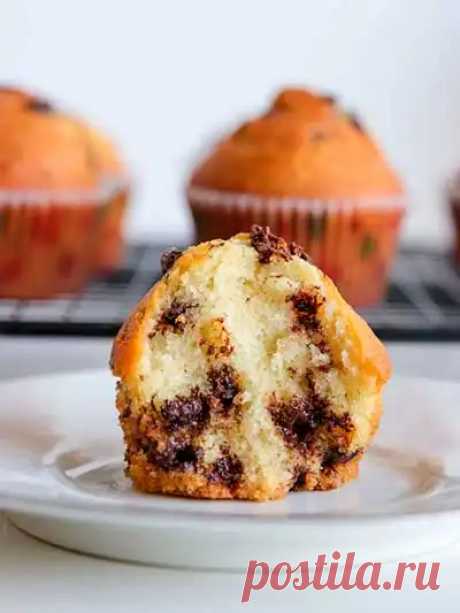 Готовим маффины с шоколадной крошкой