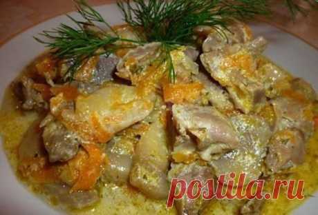 Нежные куриные пупки рецепт с фото пошагово - 1000.menu