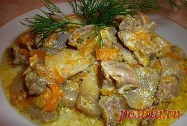 Нежные куриные пупки рецепт с фото пошагово - 1000.menu