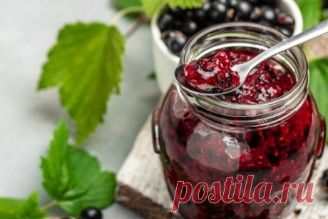Смородиновое варенье с косточками — Домашняя кулинария
