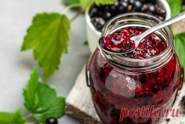 Смородиновое варенье с косточками — Домашняя кулинария