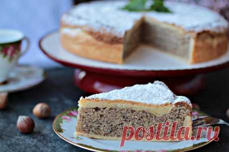 Нежный ореховый пирог(Баварская кухня).