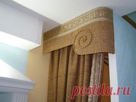 Мастер класс по пошиву жесткого ламбрекена своими руками: фото, видео, выкройки