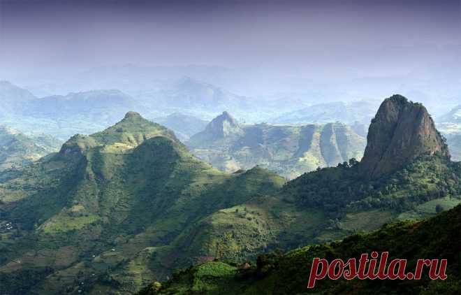 Самые красивые горы планеты. Горы Semien, Эфиопия